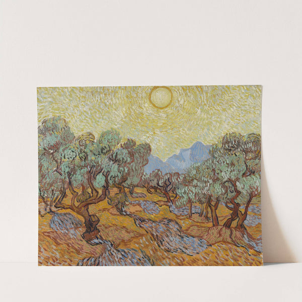 Olive Trees (1889) by Vincent van Gogh