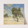 Olive trees near Jerusalem (circa 1925) by Abraham Neuman