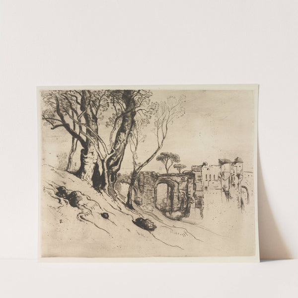 Olive Trees of the Riviera (c. 1875) by Samuel Colman