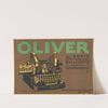 Oliver die beste und billigste moderne Schreibmaschine (1909) by Paul Scheurich