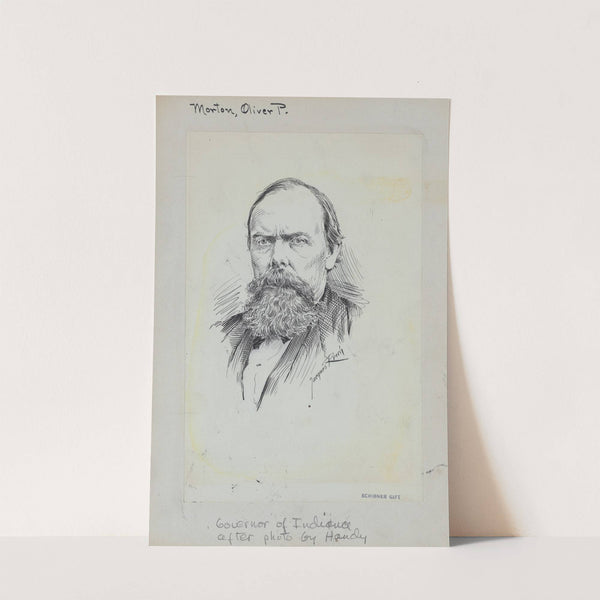 Oliver P. Morton (c. 1899-1920) by Jacques Reich