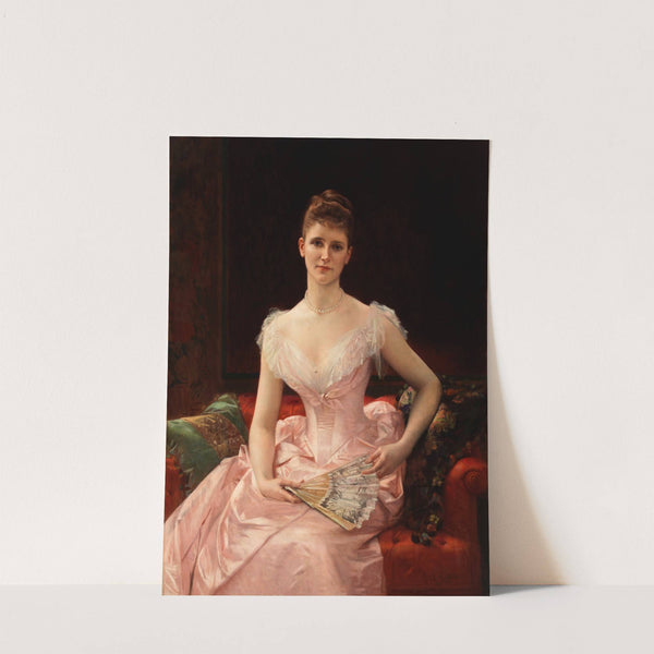 Olivia Peyton Murray Cutting, Wife Of William Bayard (1887) by Alexandre Cabanel