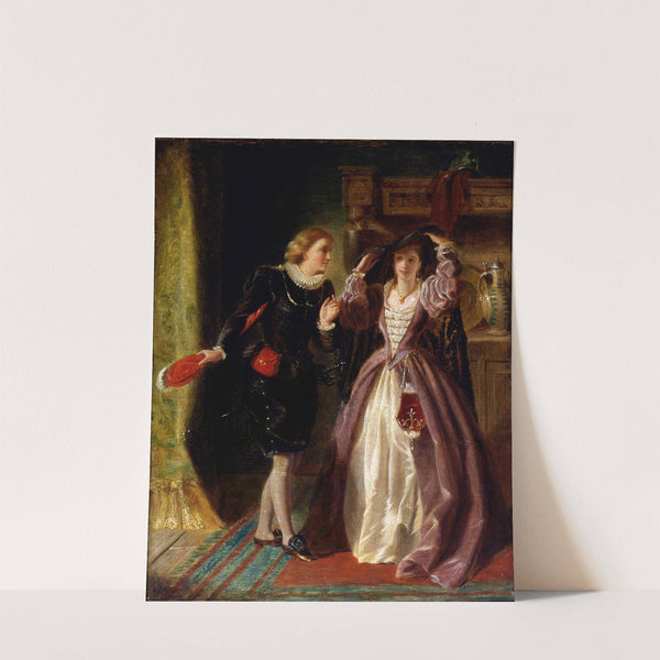 Olivia unveiling (1874) by William Powell Frith
