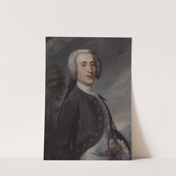 Olof von Dalin (1708-1763), chancellor, author, historian by Johan Joachim Streng
