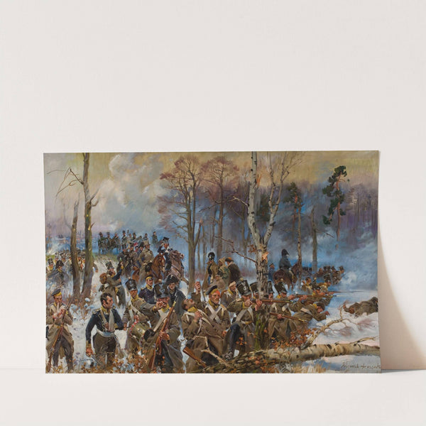 Olszynka Grochowska (1931) by Wojciech Kossak