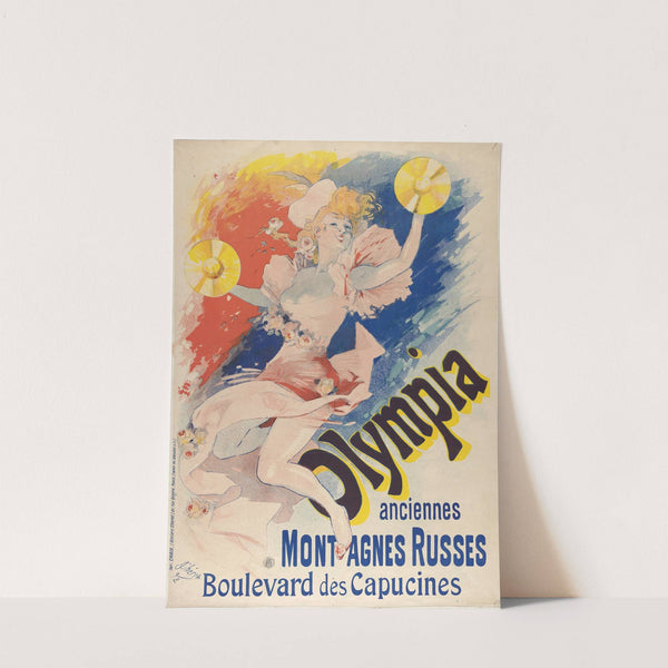 Olympia, Anciennes Montagnes Russes (1892) by Jules Chéret