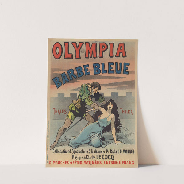 Olympia. Barbe bleue (1898) by Alfred Choubrac