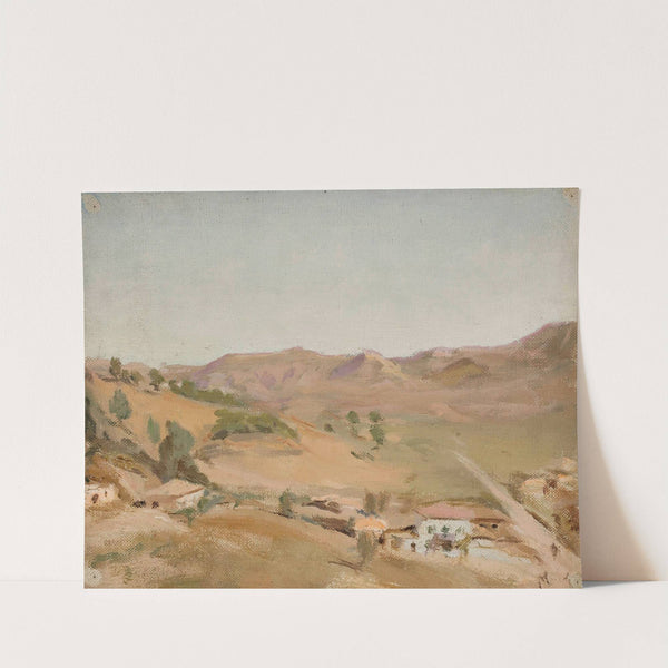 Olympia. From the journey to Greece. by Jan Ciągliński