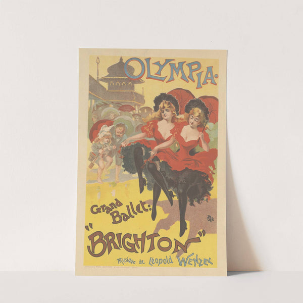 Olympia. Grand Ballet Brighton, musique de Léopold Wenzel (1898) by Pal (Jean de Paleologue)