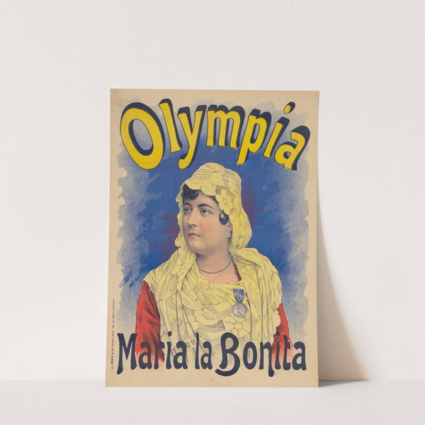 Olympia. Maria la Bonita (1894) by Imp. Chaix