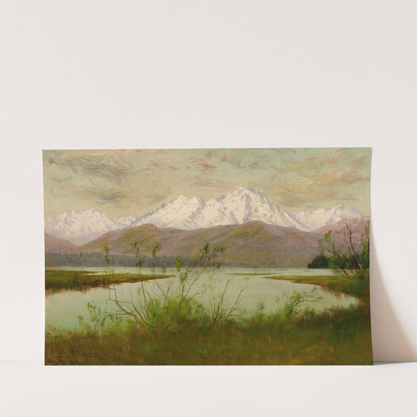 Olympic Range from Skokomis River, Washington by James Everett Stuart