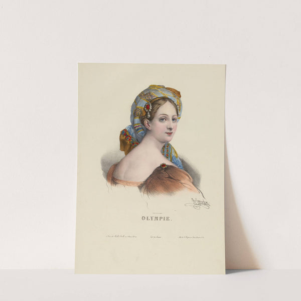 Olympie (1828-1830) by Pierre Louis Henri Grévedon