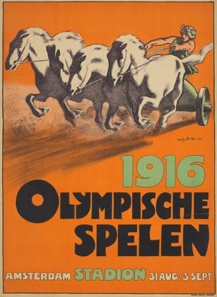 Olympische spelen 1916 Amsterdam Stadion 31 aug.-3 sept.