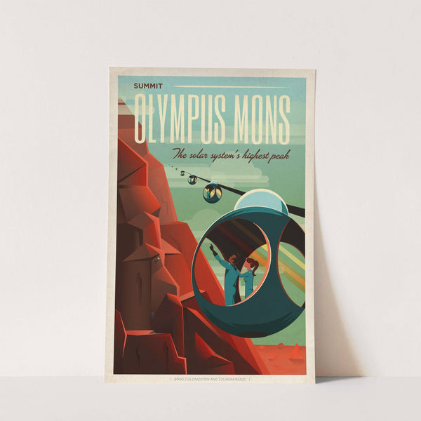 Olympus Mons by SpaceX