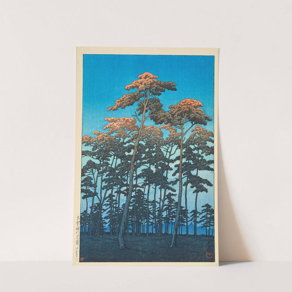 Omiya Hikawa koen (Hikawa Park, Omiya) (1930) by Kawase Hasui