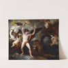 Omnia Vincit Amor, Or The Power of Love in The Three Elements (1809) by Benjamin West