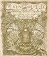 Omslag voor; De kunstwereld, 1894