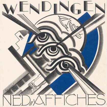 Omslagontwerp voor; Wendingen, 1931