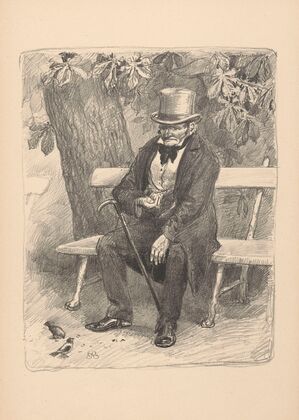 On a bench (1926)