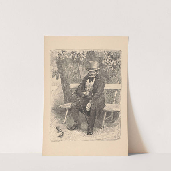 On a bench (1926) by Józef Rapacki