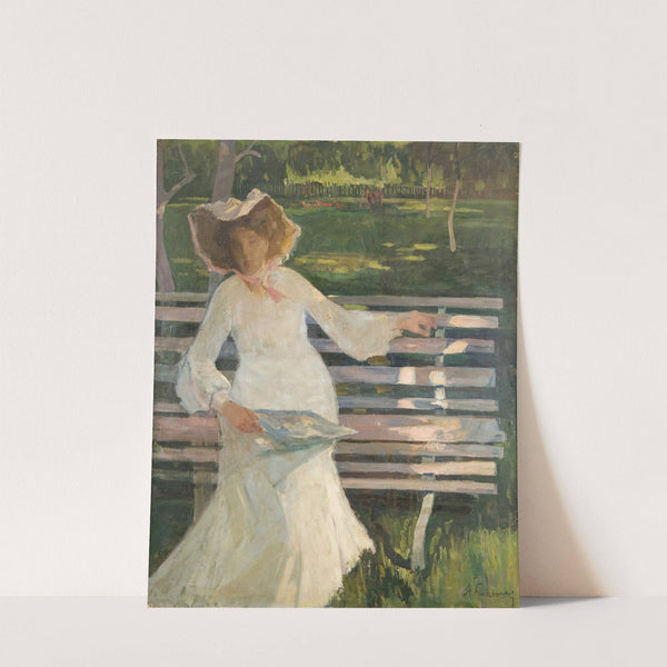 On a Bench by Stanisław Kuczborski