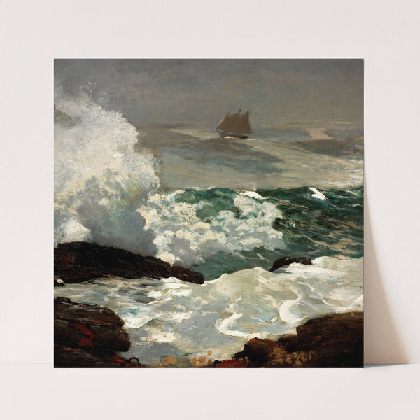 On a Lee Shore (1900) by Winslow Homer