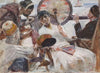 On a ship – Colombo, Ceylon, sketch from nature (1885)