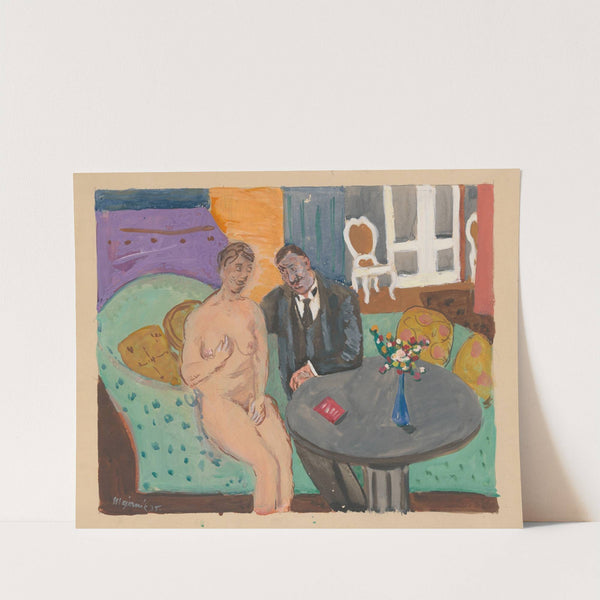 On a Sofa by Cyprián Majerník