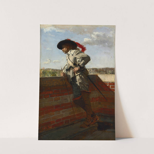 On a Terrace (1867) by Ernest Meissonier