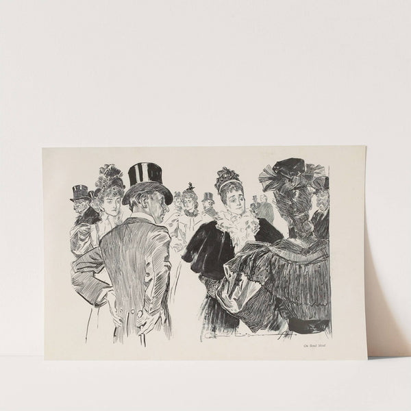 On Bond Street (1897) by Charles Dana Gibson