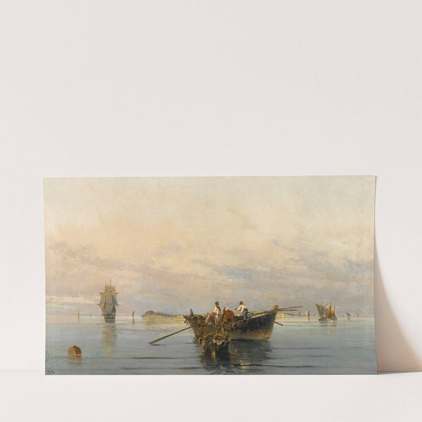 On calm waters by Konstantinos Volanakis