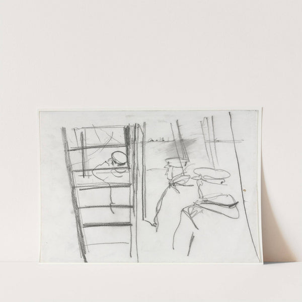 On Deck (c. 1901–40) by Muirhead Bone