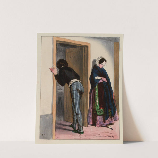 On demande La barbe rouge du numéro sept (1839-1841) by Paul Gavarni