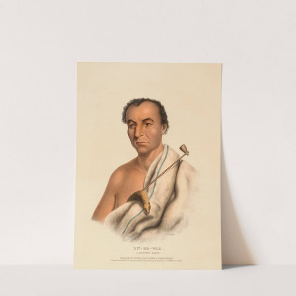 On-Ge-Wae. A Chippewa Chief (ca. 1837-1844) by Charles Bird King