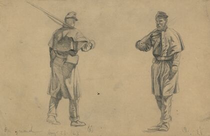 On guard – Aug. 27, 1863