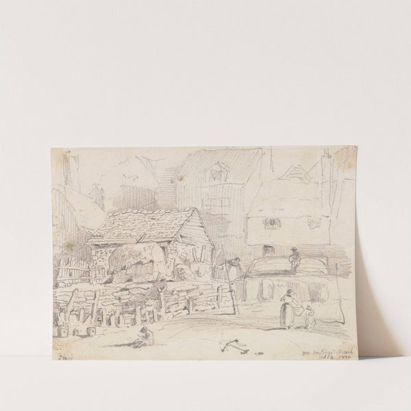 On Hastings Beach, 3 October 1820 (1820) by Thomas Hastings