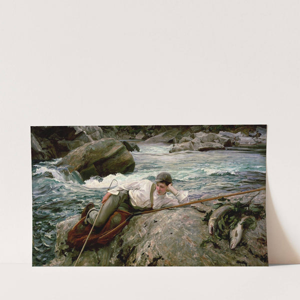 On his Holidays, Norway (1901) by John Singer Sargent