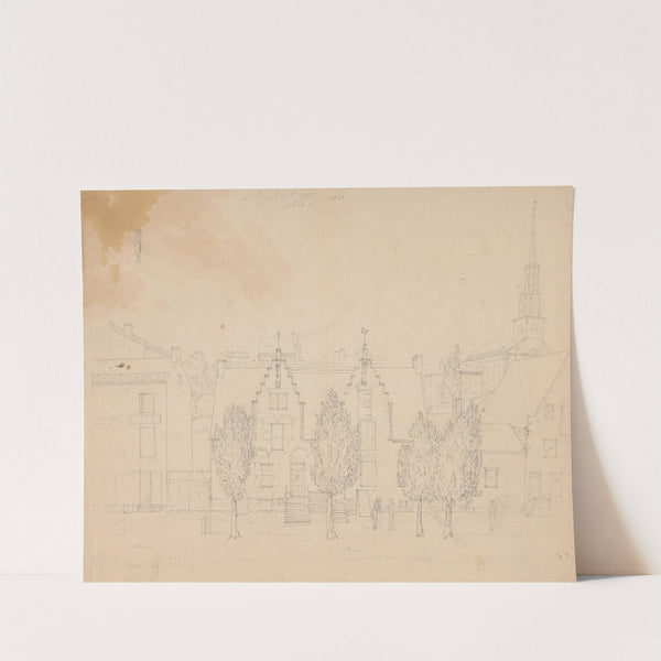 On Pearl St. Albany by John Rubens Smith