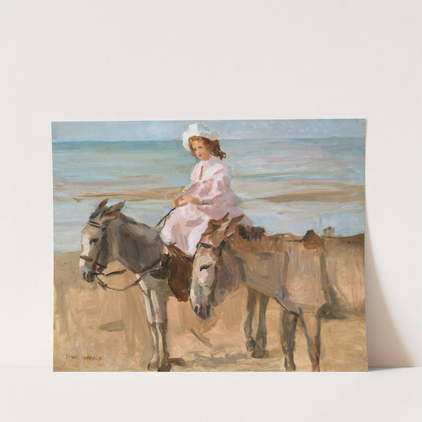 On Scheveningen beach by Isaac Israëls