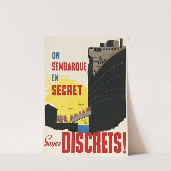 On s'Embarque en Secret by Anonymous