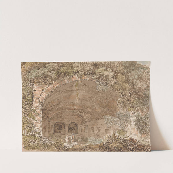 On the Appian Way by Carlo Labruzzi