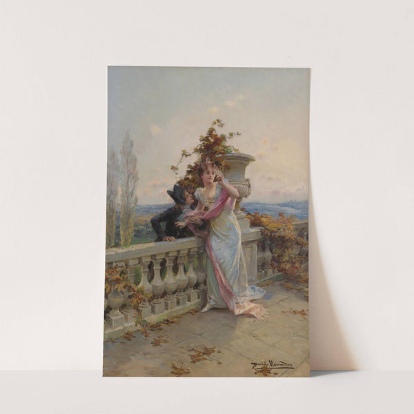 On The Balcony by Daniel Hernández Morillo