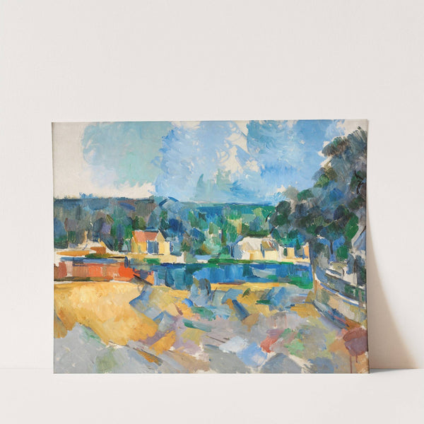 On the Banks of a River (circa 1904-1905) by Paul Cézanne