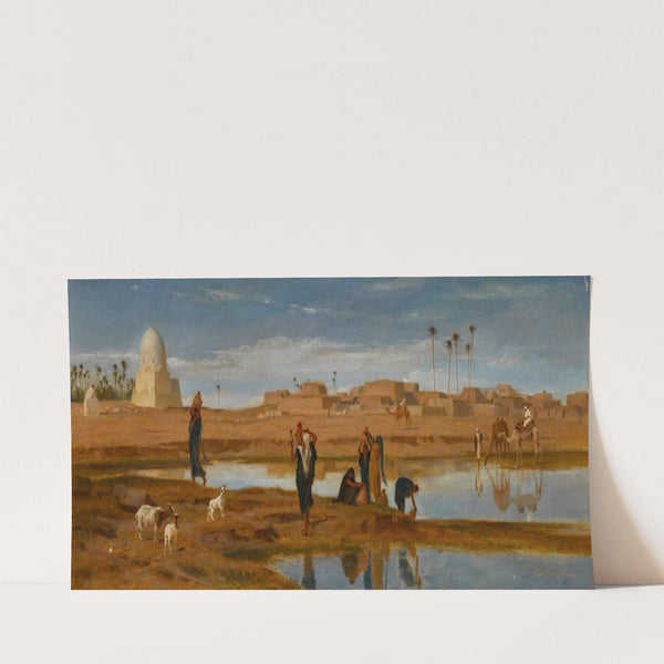 On The Banks Of The Nile ( 1895) by Frederick Goodall