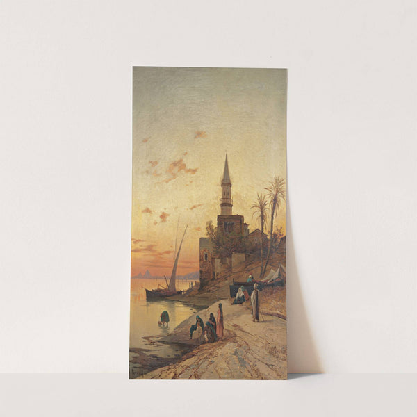 On The Banks Of The Nile by Hermann David Salomon Corrodi