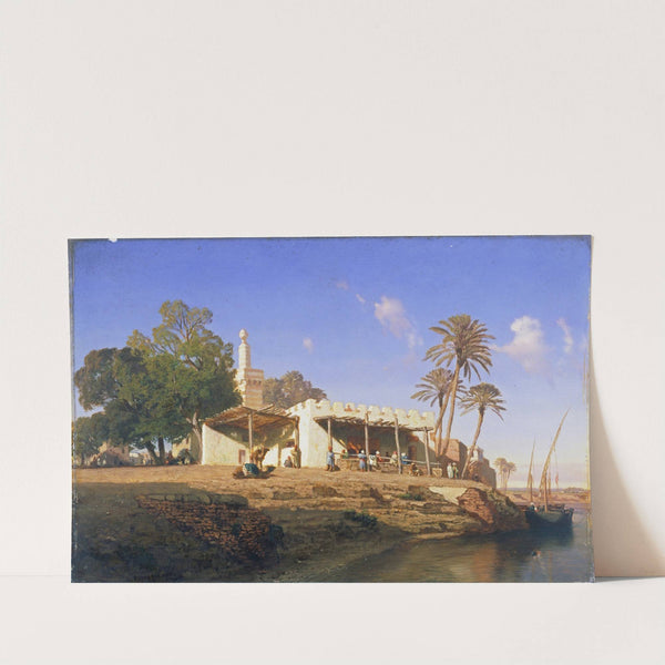 On the Banks of the Nile by Prosper Marilhat