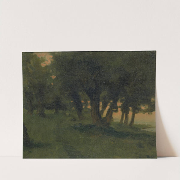 On the Banks of the Rhine, near St. Germain at Mont d'Or by James Carroll Beckwith