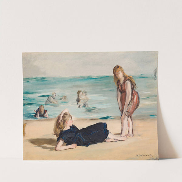 On the Beach (ca. 1868) by Édouard Manet