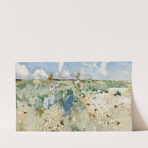 On The Beach by Paul César Helleu