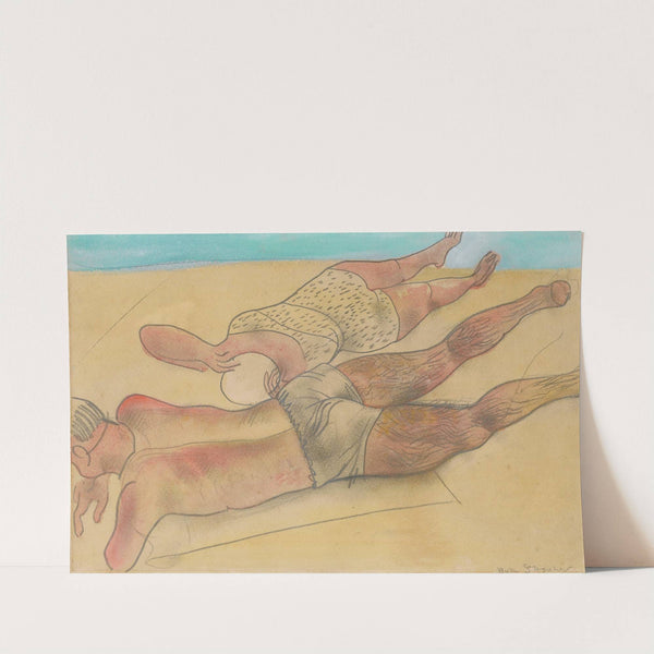 On The Beach by Boris Grigoriev